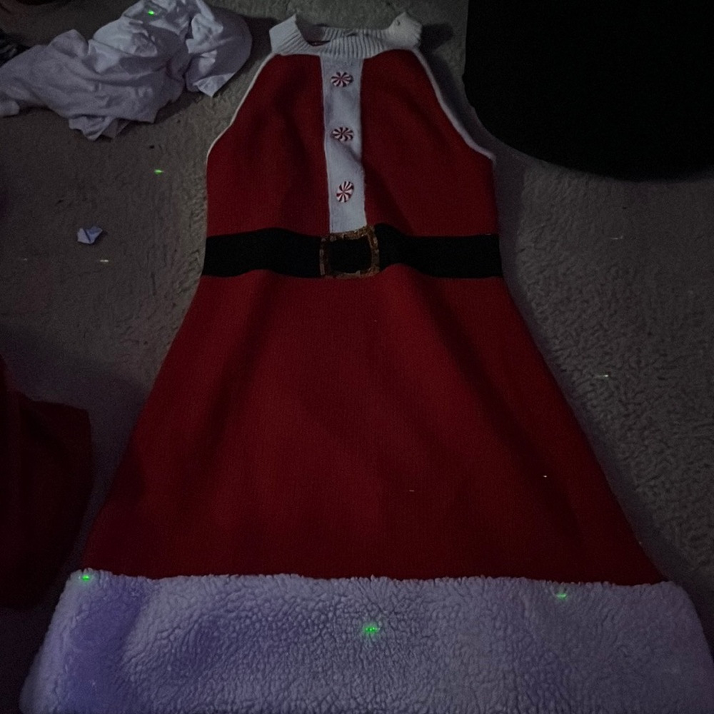 Sleevless Santa/Christmas Dress